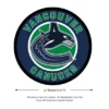 Evergreen Ultra-Thin Edgelight LED Wall Decor, Round, Vancouver Canucks- 23 X 23 Inches Made In USA