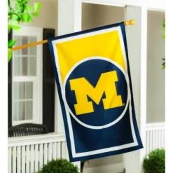 Evergreen Flag, DS New Burlap, Reg, University Of Michigan -Optimal Home Decoration GUEST fe36521b 8313 4c2b 8a1b c85ad9fb91b1