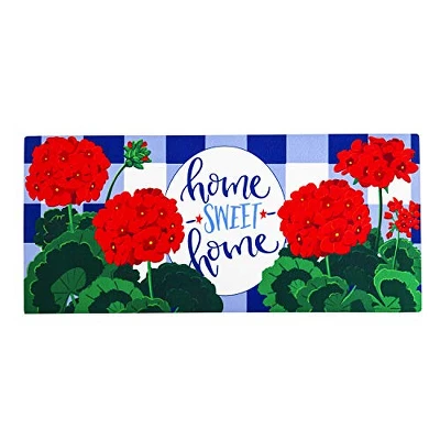 Evergreen Indoor Outdoor Doormat Bundle Set Of 5 - Frame And 4 Welcome Seasonal Inserts Floral Red Truck Snowman 5 Evergreen Indoor Outdoor Doormat Bundle Set Of 5 - Frame And 4 Welcome Seasonal Inserts Floral Red Truck Snowman - Image 5